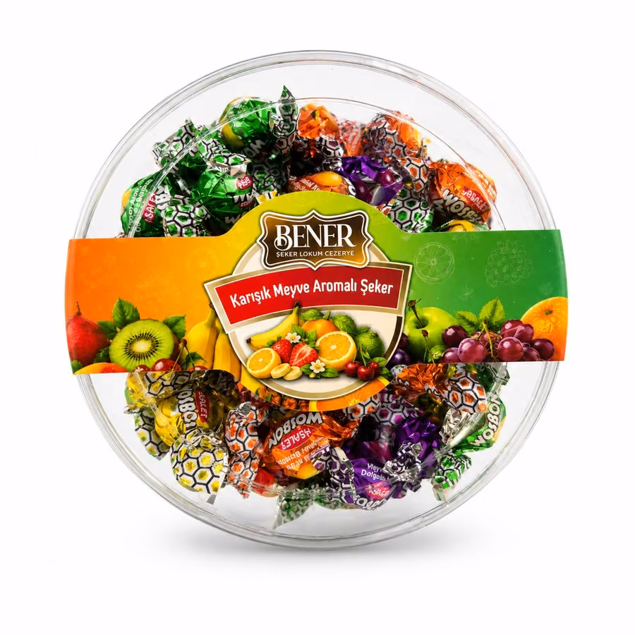 Karışık Meyve Aromalı Şeker