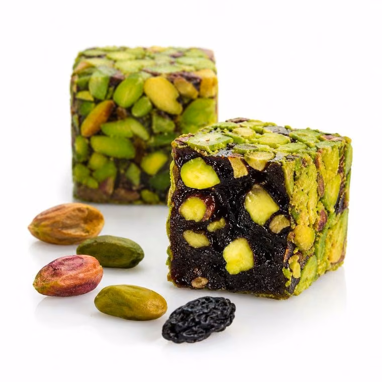 File Fıstık Kaplı Karadut Aromalı Fıstıklı Lokum