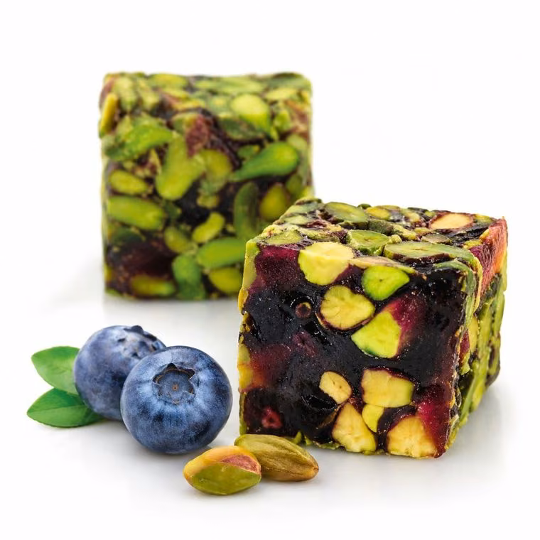 File Fıstık Kaplı Yabanmersin Aromalı Fıstıklı Lokum