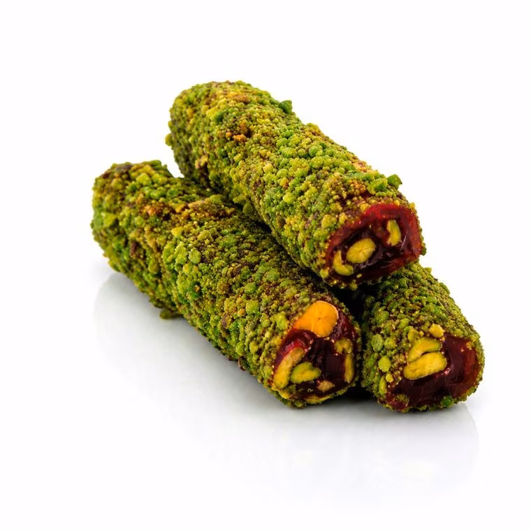 Kadayıf Kaplı Bal Aromalı Fıstıklı Lokum