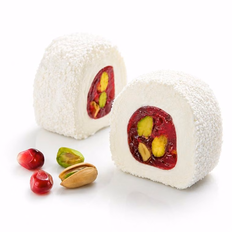 Coconut H.C. Kaplı Nar Aromalı Fıstıklı Sultan Lokum