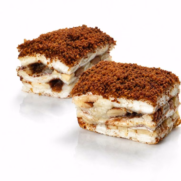 Toz Badem Kaplı Bademli Baklava Lokum