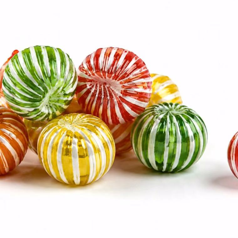 Çizgili Bonbon Akide Şekeri